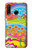 S3407 Hippie Art Etui Coque Housse pour Huawei P30 lite