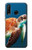 S3497 Green Sea Turtle Etui Coque Housse pour Huawei P30 lite