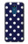 S3533 Blue Polka Dot Etui Coque Housse pour LG K8 (2018)