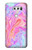 S3444 Digital Art Colorful Liquid Etui Coque Housse pour LG V30, LG V30 Plus, LG V30S ThinQ, LG V35, LG V35 ThinQ