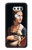 S3471 Lady Ermine Leonardo da Vinci Etui Coque Housse pour LG V30, LG V30 Plus, LG V30S ThinQ, LG V35, LG V35 ThinQ