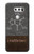S3475 Caffeine Molecular Etui Coque Housse pour LG V30, LG V30 Plus, LG V30S ThinQ, LG V35, LG V35 ThinQ
