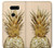 S3490 Gold Pineapple Etui Coque Housse pour LG V30, LG V30 Plus, LG V30S ThinQ, LG V35, LG V35 ThinQ