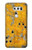 S3528 Bullet Rusting Yellow Metal Etui Coque Housse pour LG V30, LG V30 Plus, LG V30S ThinQ, LG V35, LG V35 ThinQ