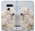S3373 Polar Bear Hug Family Etui Coque Housse pour LG G8 ThinQ