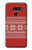 S3384 Winter Seamless Knitting Pattern Etui Coque Housse pour LG G8 ThinQ