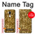 S3388 Imprimer or Glitter Graphic Etui Coque Housse pour LG G7 ThinQ