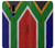 S3464 South Africa Flag Etui Coque Housse pour LG G7 ThinQ