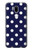 S3533 Blue Polka Dot Etui Coque Housse pour LG G7 ThinQ