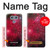 S3368 Zodiaque Rouge Galaxie Etui Coque Housse pour LG G6