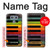 S3451 Piano coloré Etui Coque Housse pour LG G6