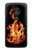 S3379 Fire Frame Etui Coque Housse pour Motorola Moto G7 Play