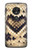 S3417 Diamond Rattle Snake Graphic Print Etui Coque Housse pour Motorola Moto G7 Play