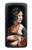 S3471 Lady Ermine Leonardo da Vinci Etui Coque Housse pour Motorola Moto G7 Play