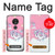 S3518 Licorne Dessin animé Etui Coque Housse pour Motorola Moto G7 Play