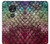 S3539 Mermaid Fish Scale Etui Coque Housse pour Motorola Moto G7 Play