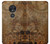 S3456 Vintage Paper Clock Steampunk Etui Coque Housse pour Motorola Moto G7 Power