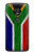 S3464 South Africa Flag Etui Coque Housse pour Motorola Moto G7 Power