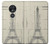 S3474 Eiffel Architectural Drawing Etui Coque Housse pour Motorola Moto G7 Power