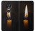 S3530 Buddha Candle Burning Etui Coque Housse pour Motorola Moto G7 Power