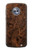 S3405 Fish Tattoo Leather Graphic Print Etui Coque Housse pour Motorola Moto X4