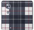 S3452 Plaid Fabric Pattern Etui Coque Housse pour Motorola Moto X4