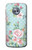 S3494 Vintage Rose Polka Dot Etui Coque Housse pour Motorola Moto X4