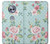 S3494 Vintage Rose Polka Dot Etui Coque Housse pour Motorola Moto X4