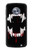 S3527 Vampire Teeth Bloodstain Etui Coque Housse pour Motorola Moto X4