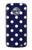 S3533 Blue Polka Dot Etui Coque Housse pour Motorola Moto X4