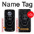 S3619 Lion noir gothique Etui Coque Housse pour Motorola Moto X4
