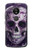 S3582 Purple Sugar Skull Etui Coque Housse pour Motorola Moto G6 Play, Moto G6 Forge, Moto E5