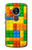 S3595 Brick Toy Etui Coque Housse pour Motorola Moto G6 Play, Moto G6 Forge, Moto E5