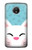 S3542 Cute Cat Cartoon Etui Coque Housse pour Motorola Moto E4 Plus