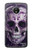 S3582 Purple Sugar Skull Etui Coque Housse pour Motorola Moto E4