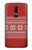 S3384 Winter Seamless Knitting Pattern Etui Coque Housse pour OnePlus 6
