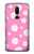 S3500 Pink Floral Pattern Etui Coque Housse pour OnePlus 6
