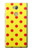 S3526 Red Spot Polka Dot Etui Coque Housse pour Sony Xperia XA2 Ultra
