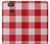 S3535 Red Gingham Etui Coque Housse pour Sony Xperia XA2 Ultra