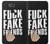 S3598 Middle Finger Fuck Fake Friend Etui Coque Housse pour Sony Xperia XA2 Ultra