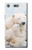 S3373 Polar Bear Hug Family Etui Coque Housse pour Sony Xperia XZ1