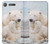 S3373 Polar Bear Hug Family Etui Coque Housse pour Sony Xperia XZ1