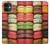 S0080 Macarons Etui Coque Housse pour iPhone 11