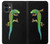 S0125 Green Madagascan Gecko Etui Coque Housse pour iPhone 11