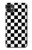 S1611 Checkerboard Chess Board Etui Coque Housse pour iPhone 11