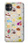 S2321 Food and Drink Seamless Etui Coque Housse pour iPhone 11