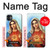 S2420 La Vierge Marie Santa Maria Etui Coque Housse pour iPhone 11