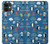 S2572 Marine Penguin Pattern Etui Coque Housse pour iPhone 11