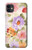 S3035 Sweet Flower Painting Etui Coque Housse pour iPhone 11