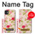 S3037 Jolie Flora Rose Cottage Etui Coque Housse pour iPhone 11